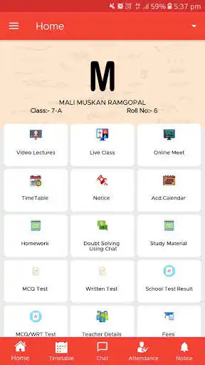 Play Sarthi Vidhya Sankul - Student App as an online game Sarthi Vidhya Sankul - Student App with UptoPlay