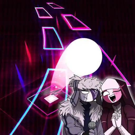 Play Sarvente x Ruv Battle Mod FNF - Dance Hop Tiles APK