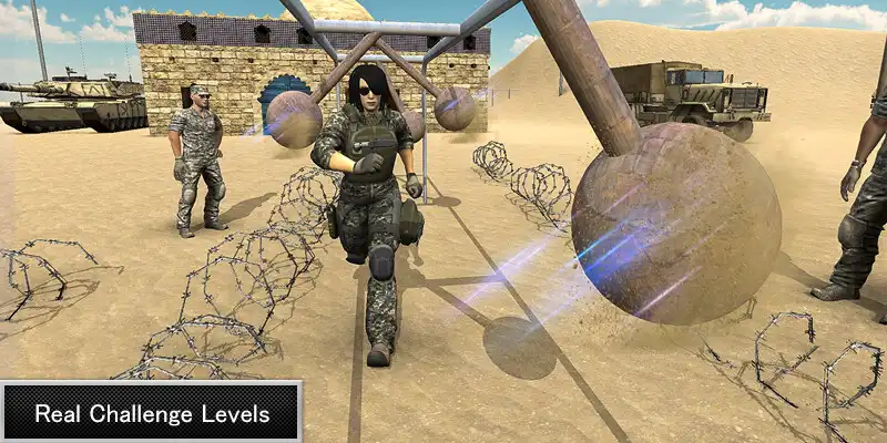Play SAS Military Commando Course Army Training Game as an online game SAS Military Commando Course Army Training Game with UptoPlay