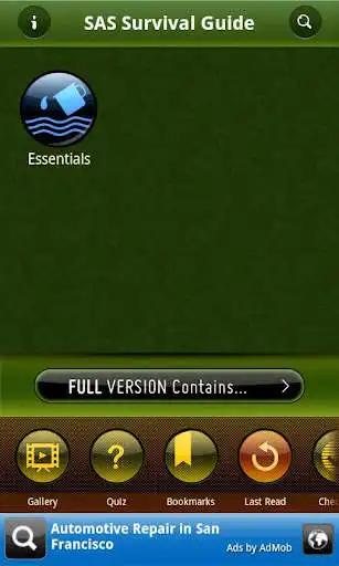 Play SAS Survival Guide - Lite  and enjoy SAS Survival Guide - Lite with UptoPlay