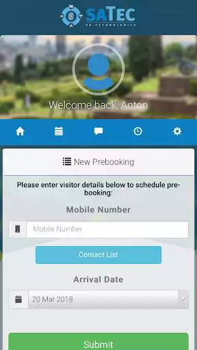 Play APK Satec VisitMe  and enjoy Satec VisitMe with UptoPlay com.satec.Esecure