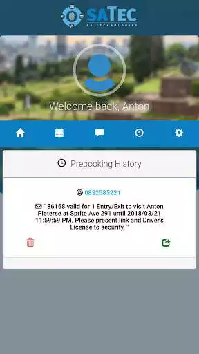 Play APK Satec VisitMe  and enjoy Satec VisitMe with UptoPlay com.satec.Esecure