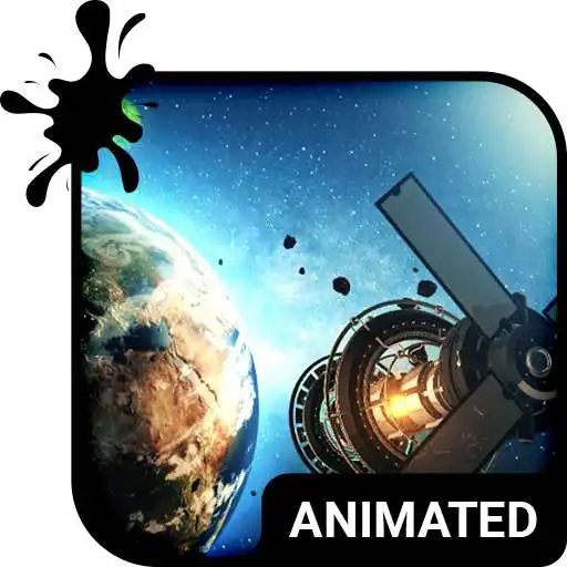 Play Satellite Animated Keyboard + Live Wallpaper APK