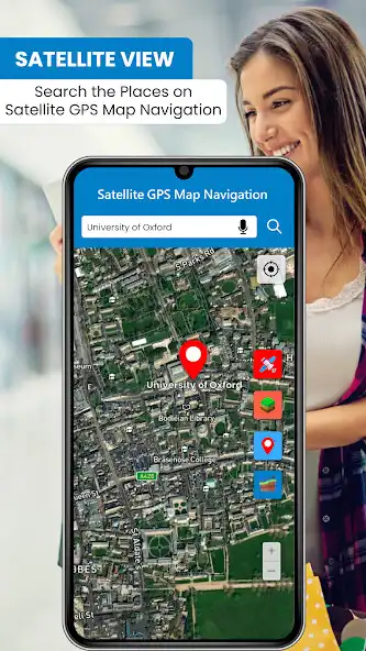 Play Satellite GPS Map Navigation  and enjoy Satellite GPS Map Navigation with UptoPlay