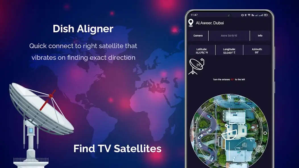 Play Satellite Tracker Dish Network  and enjoy Satellite Tracker Dish Network with UptoPlay