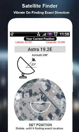 Play Satfinder (Dish Align) 2021-Gps Area Calculator  and enjoy Satfinder (Dish Align) 2021-Gps Area Calculator with UptoPlay