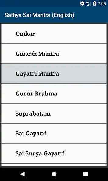 Play Sathya Sai Mantra (English)  and enjoy Sathya Sai Mantra (English) with UptoPlay