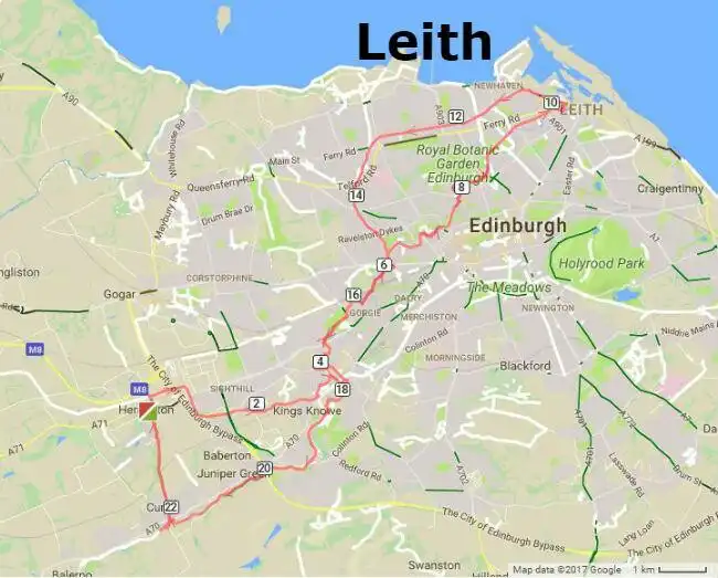 Play Satnav Cycle Routes - Edinburgh (1) as an online game Satnav Cycle Routes - Edinburgh (1) with UptoPlay
