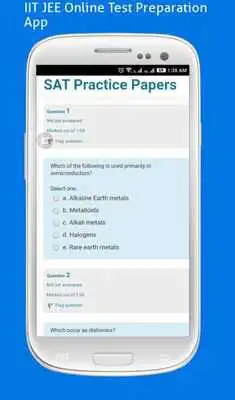 Play SAT Online Test app