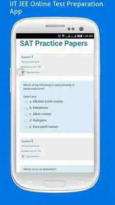 Play SAT Online Test app