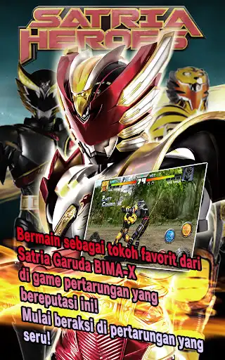 Play SATRIA HEROES /from Satria Garuda BIMA-X and MOVIE  and enjoy SATRIA HEROES /from Satria Garuda BIMA-X and MOVIE with UptoPlay