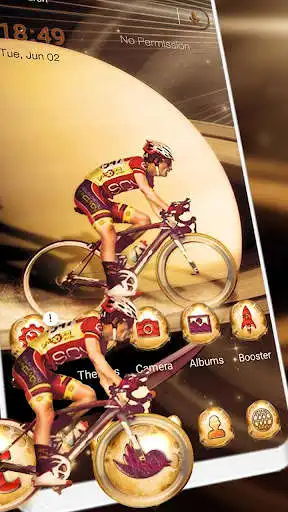 Play Saturn Biker Theme Launcher  and enjoy Saturn Biker Theme Launcher with UptoPlay