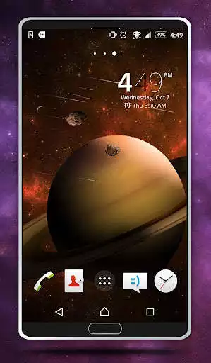 Play Saturn Live Wallpaper