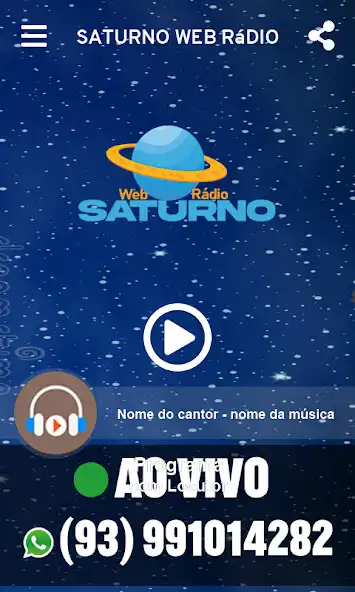 Play Saturno Web Rádio  and enjoy Saturno Web Rádio with UptoPlay