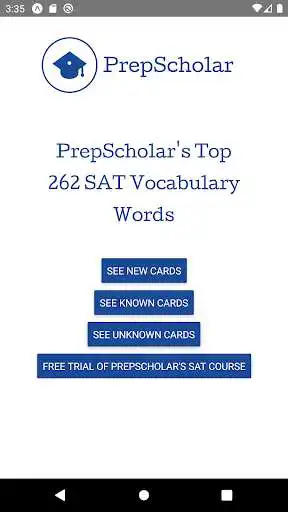 Play SAT Vocabulary Flashcards by PrepScholar  and enjoy SAT Vocabulary Flashcards by PrepScholar with UptoPlay