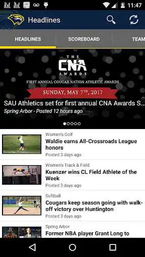 Play SAU Cougar Athletics as an online game SAU Cougar Athletics with UptoPlay