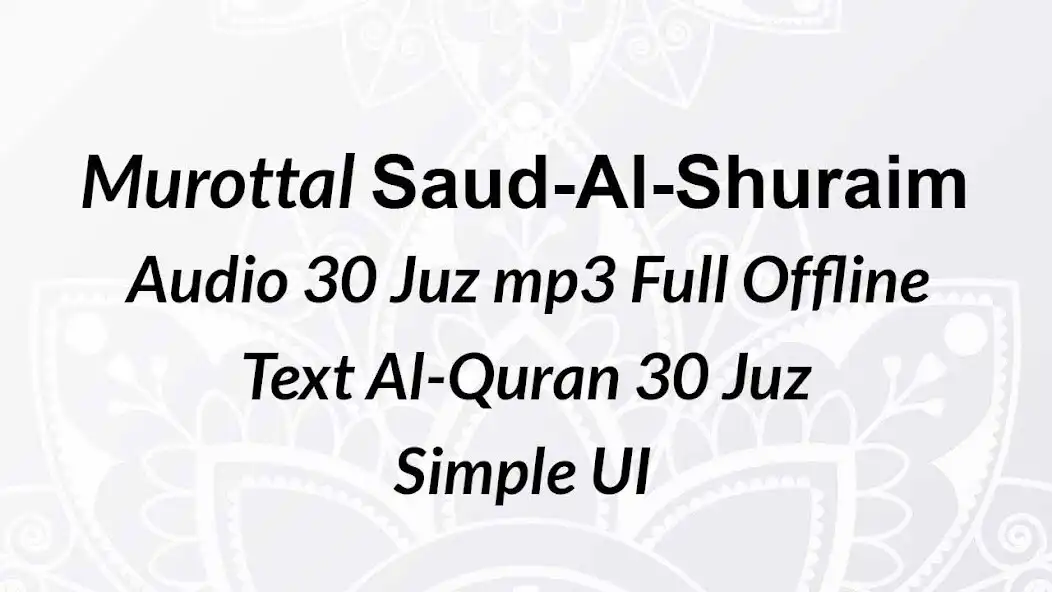 Play Saud Al Shuraim Quran Offline as an online game Saud Al Shuraim Quran Offline with UptoPlay