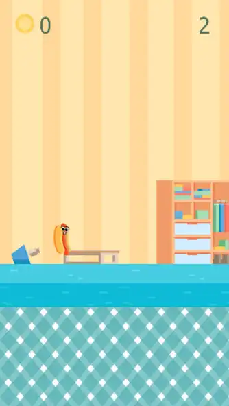 Play Sausage Jump - Fun Adventure Running Game as an online game Sausage Jump - Fun Adventure Running Game with UptoPlay