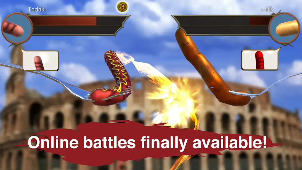 Play Sausage Legend - Online multiplayer battles  and enjoy Sausage Legend - Online multiplayer battles with UptoPlay