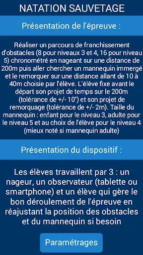 Play Sauvetage natation EPS  and enjoy Sauvetage natation EPS with UptoPlay