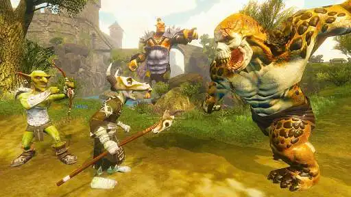 Play Savage Ogre Simulator as an online game Savage Ogre Simulator with UptoPlay
