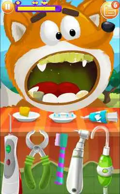 Play Savanna dentist in Africa- Lion Fox and Gorilla