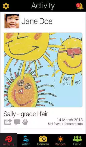 Play APK Save and Print Kids Artwork  and enjoy Save and Print Kids Artwork with UptoPlay com.canvsly.android.app