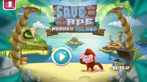 Play Save Ape : Monkey Island  and enjoy Save Ape : Monkey Island with UptoPlay