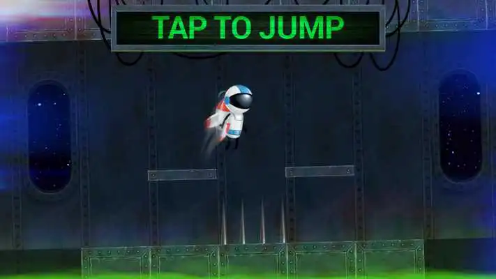 Play Save Astronaut One Tap Survive