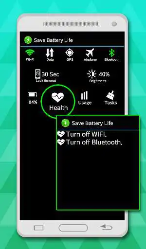 Play Save battery life Play Save battery life