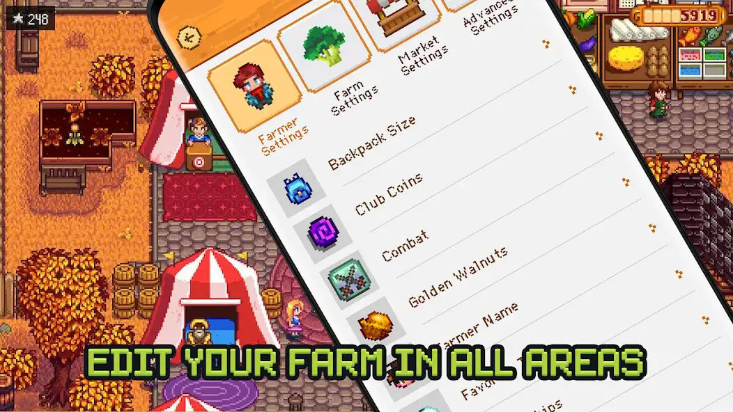 Play Save Editor - Stardew Valley as an online game Save Editor - Stardew Valley with UptoPlay