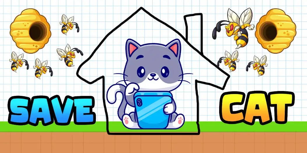 Play Save Kitty Happy Saving Puzzle  and enjoy Save Kitty Happy Saving Puzzle with UptoPlay