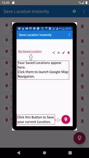 Play Save Location Instantly