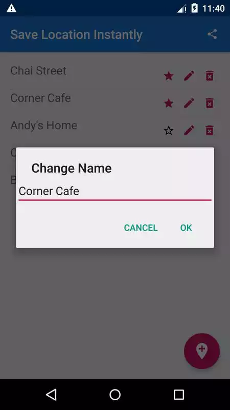 Play Save Location Instantly