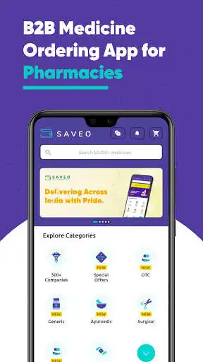 Play Saveo - Pharmacy Ka Distributor Dost, 500+ company  and enjoy Saveo - Pharmacy Ka Distributor Dost, 500+ company with UptoPlay