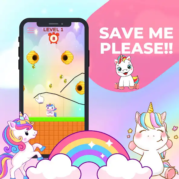 Play Save pony unicorn princess as an online game Save pony unicorn princess with UptoPlay