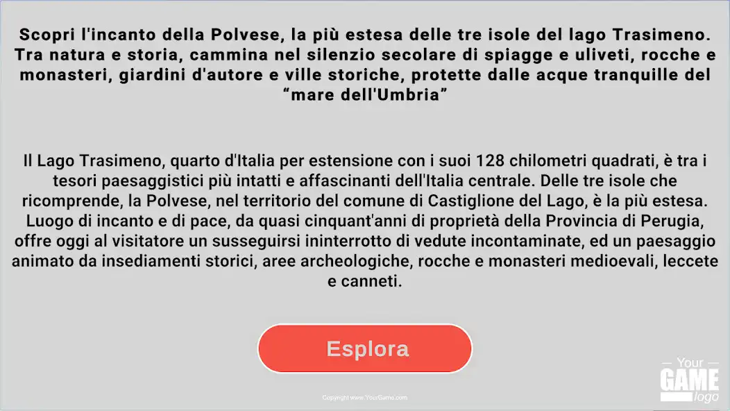 Play Save The Beauty Isola Polvese  and enjoy Save The Beauty Isola Polvese with UptoPlay
