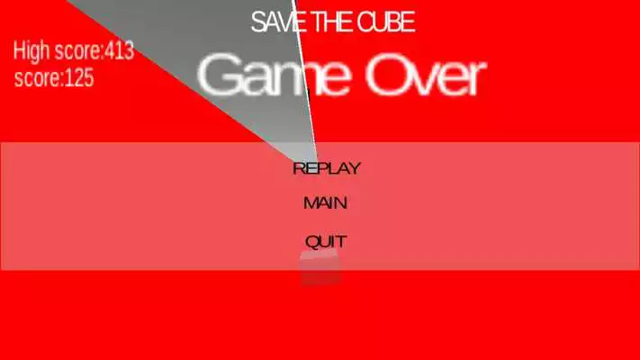 Play save the cube