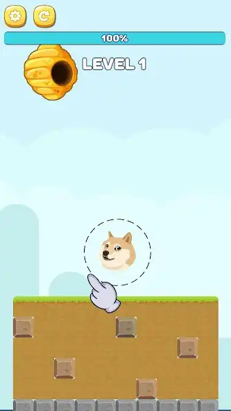 Play Save The Dog: Draw Meme as an online game Save The Dog: Draw Meme with UptoPlay