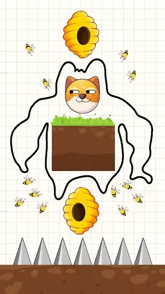 Play Save The Dog: Draw to Rescue  and enjoy Save The Dog: Draw to Rescue with UptoPlay