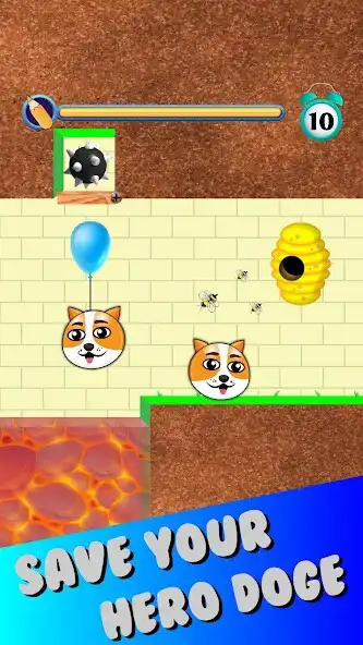 Play Save The Doge: Dog Games as an online game Save The Doge: Dog Games with UptoPlay