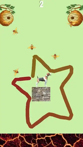 Play Save the Doggy - Dog Vs Bee  and enjoy Save the Doggy - Dog Vs Bee with UptoPlay