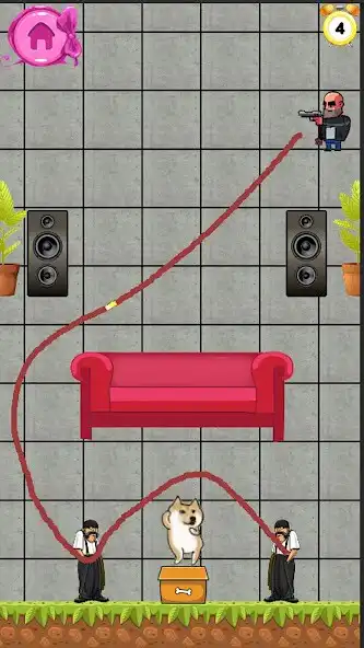 Play Save the Dog - Hitman John Dog as an online game Save the Dog - Hitman John Dog with UptoPlay