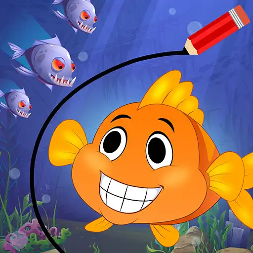 Play Save The Fish - Draw Line APK