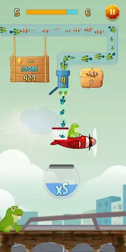 Play Save The Fish - Fishbone: Fishing Clash as an online game Save The Fish - Fishbone: Fishing Clash with UptoPlay