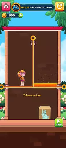 Play Save The Girl: Pull The Pin  and enjoy Save The Girl: Pull The Pin with UptoPlay