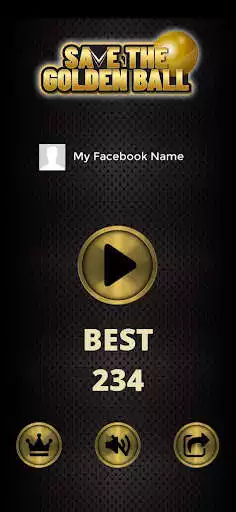 Play Save The Golden Ball as an online game Save The Golden Ball with UptoPlay