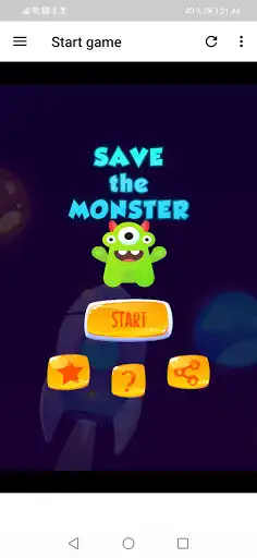 Play Save the monster  and enjoy Save the monster with UptoPlay
