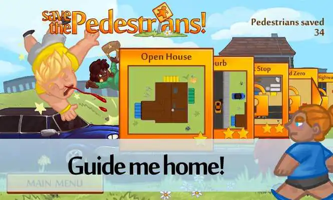 Play Save the Pedestrians