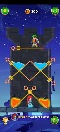 Play Save the Queen - Rescue Game as an online game Save the Queen - Rescue Game with UptoPlay